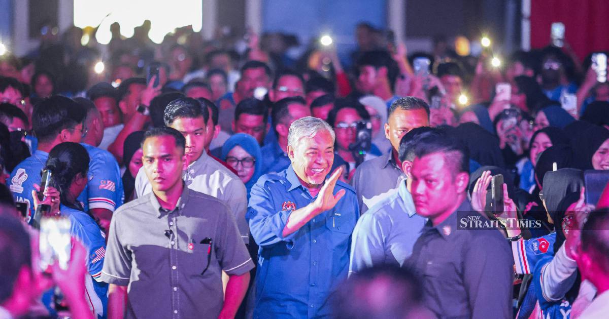 Back Onn Hafiz to keep Johor's development momentum, Zahid urges young voters