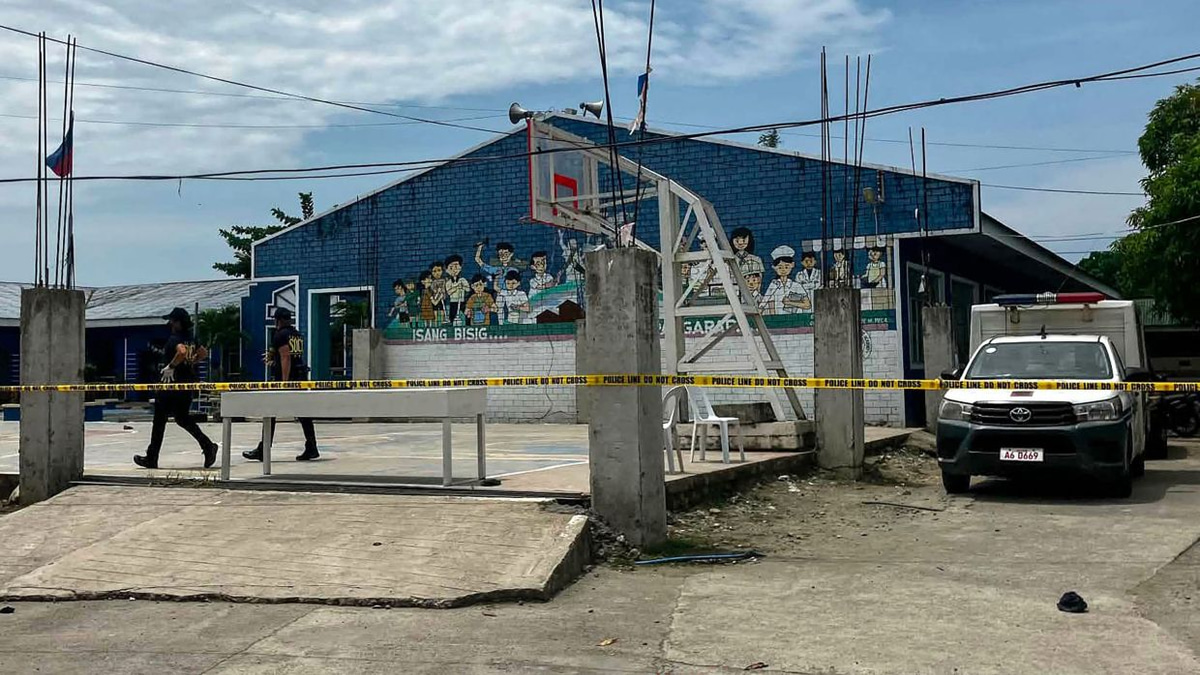 Two teenage students arrested after deadly shooting kills three at Philippine high school
