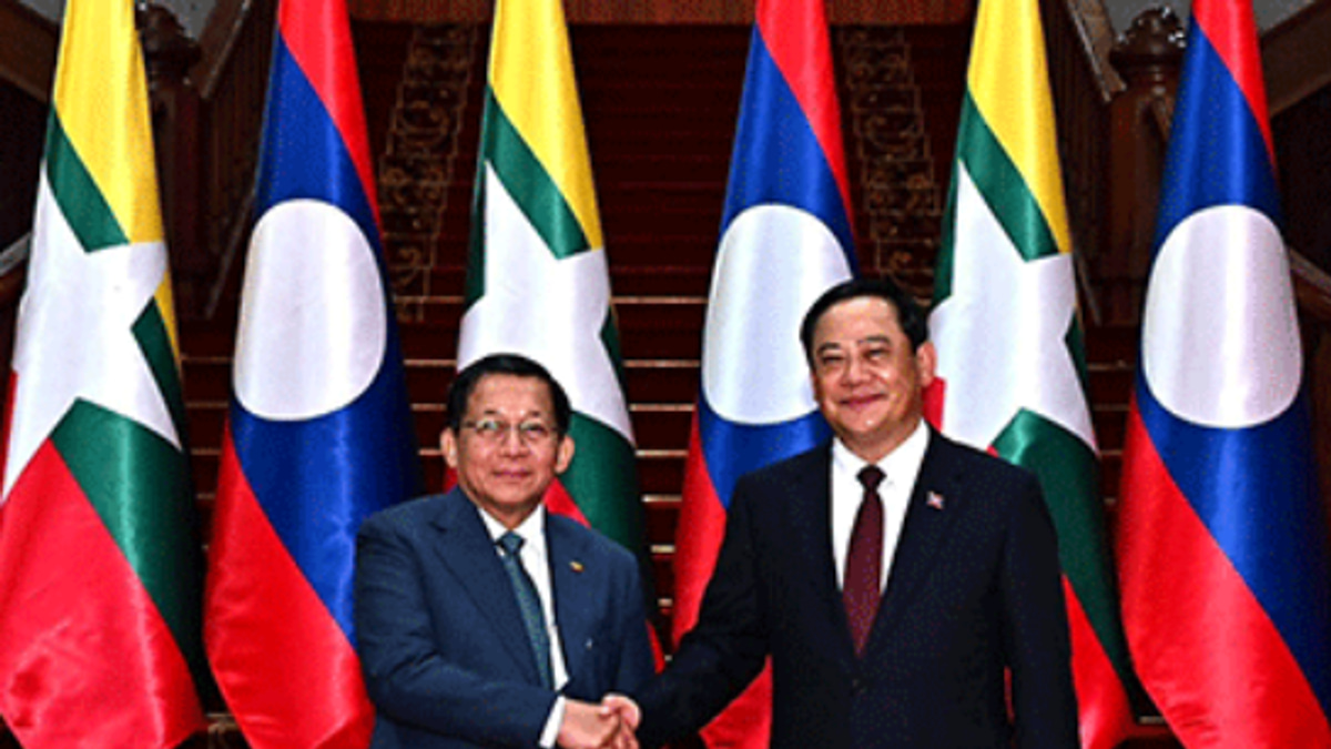 Myanmar President's Landmark Visit to Laos Marks 70 Years of Diplomatic Ties