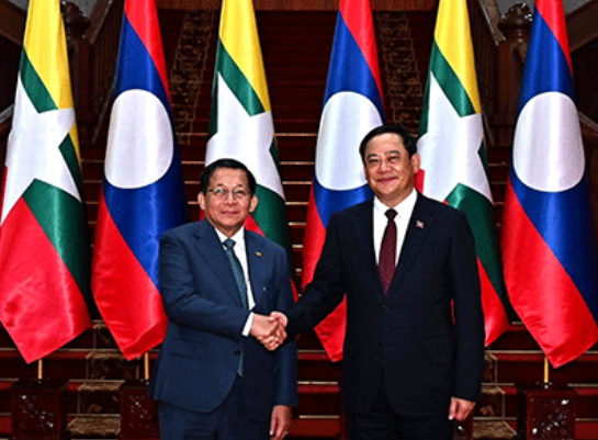 Myanmar President's Landmark Visit to Laos Marks 70 Years of Diplomatic Ties