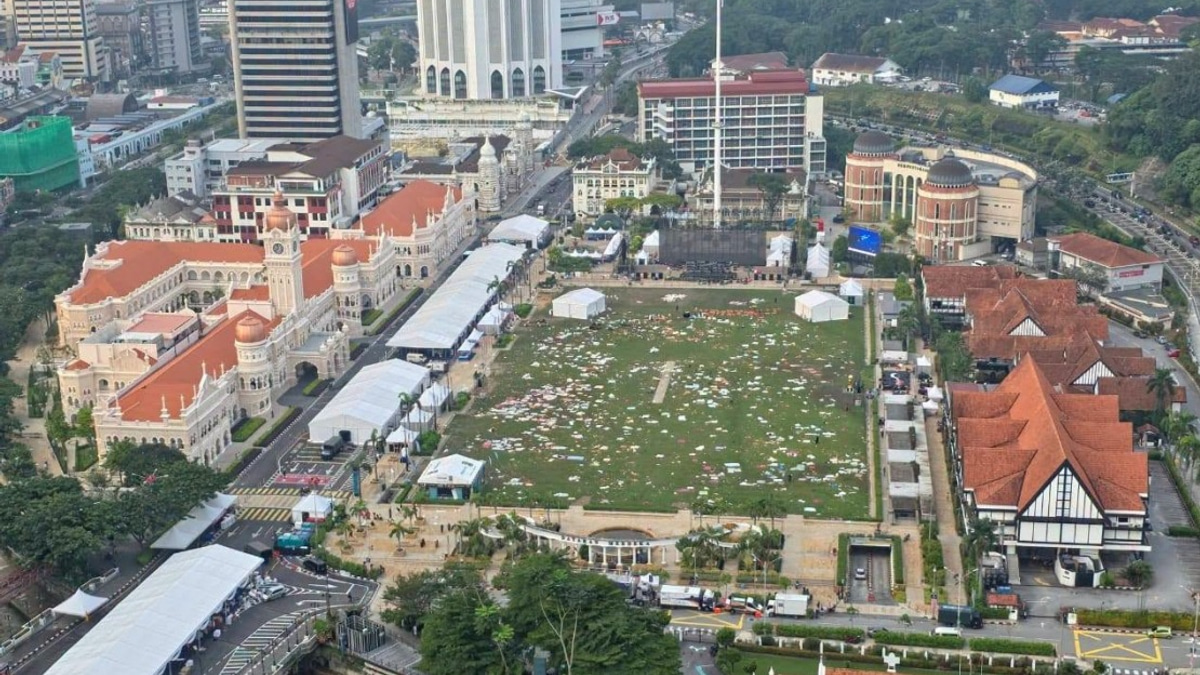 Hannah Yeoh Calls for Civic Responsibility After Dataran Merdeka Cleanup Following World Cup Screening