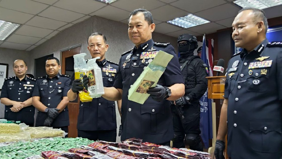Police Dismantle Major Drug Distribution Network with RM8.49mil Seizure in Masai