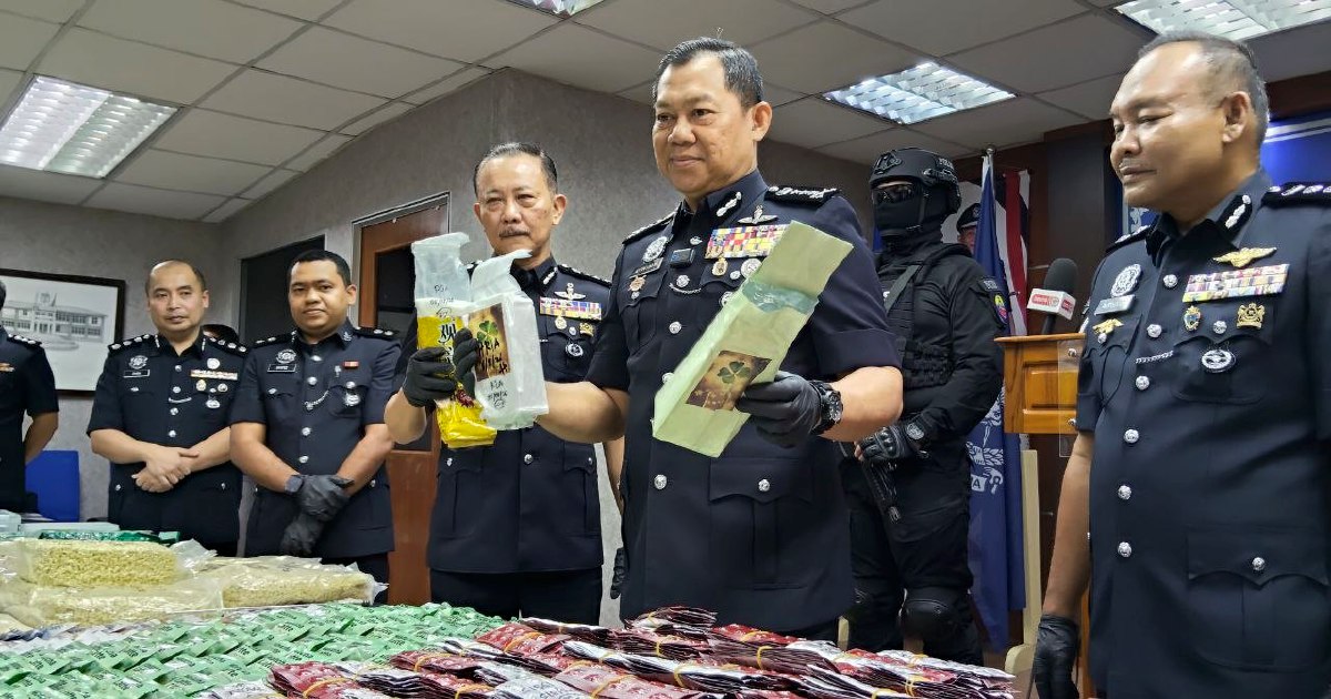 Police Dismantle Major Drug Distribution Network with RM8.49mil Seizure in Masai