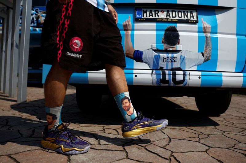 Czech superfan's unwavering devotion to Argentina transforms countryside home into football shrine