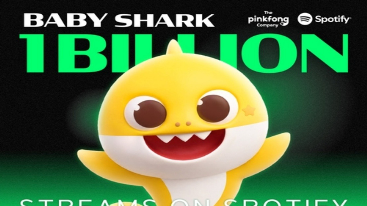 Baby Shark Becomes First Character IP Song to Hit 1 Billion Spotify Streams