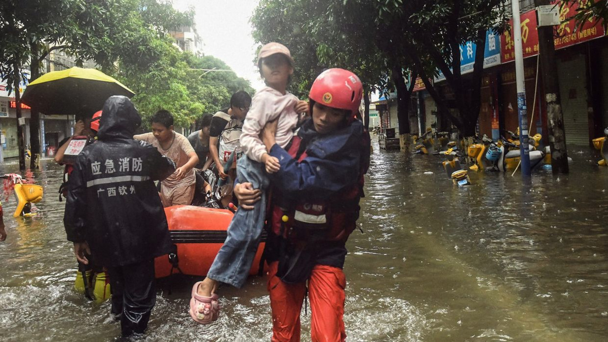 China grapples with multiple natural disasters as storms kill dozens and displace over 100,000