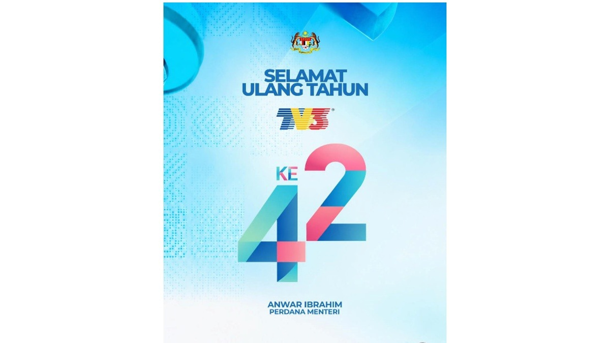 Anwar Congratulates TV3 on 42nd Anniversary, Calls for Continued Social Responsibility