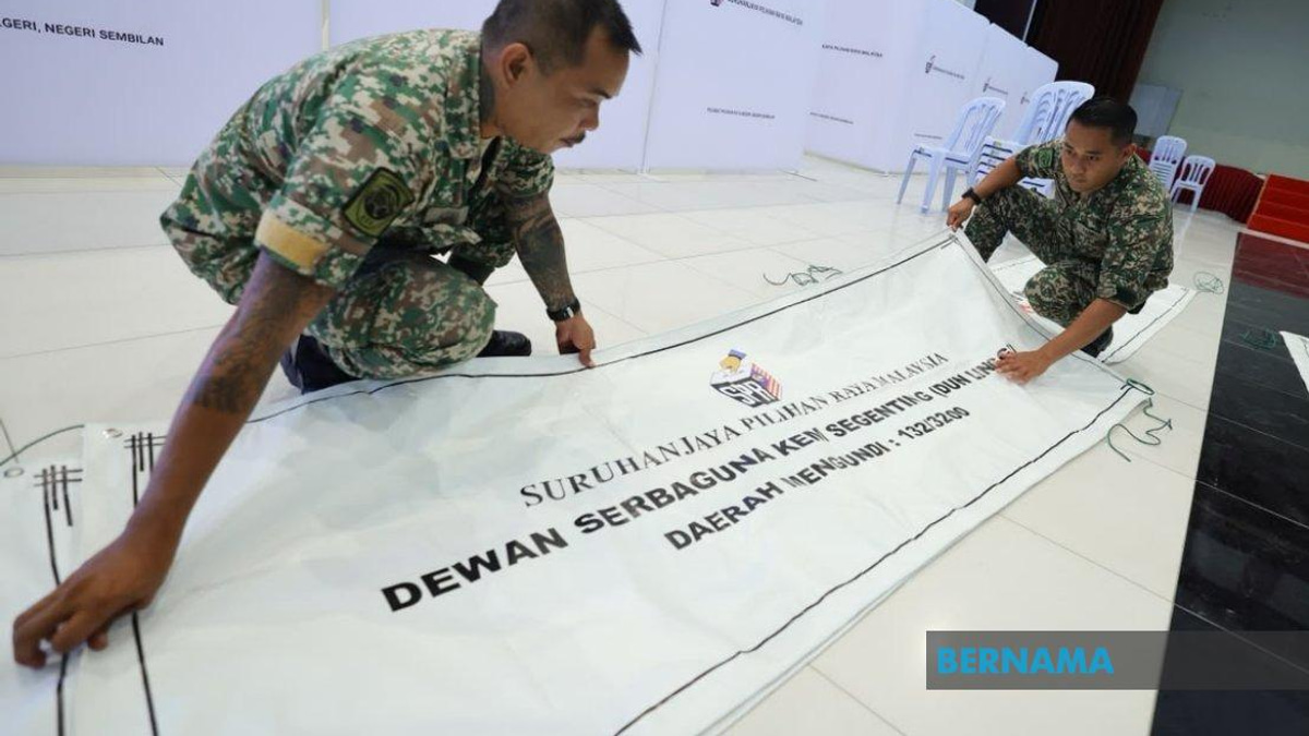 Election Commission Preps 38 Voting Centres for Negeri Sembilan Early Poll