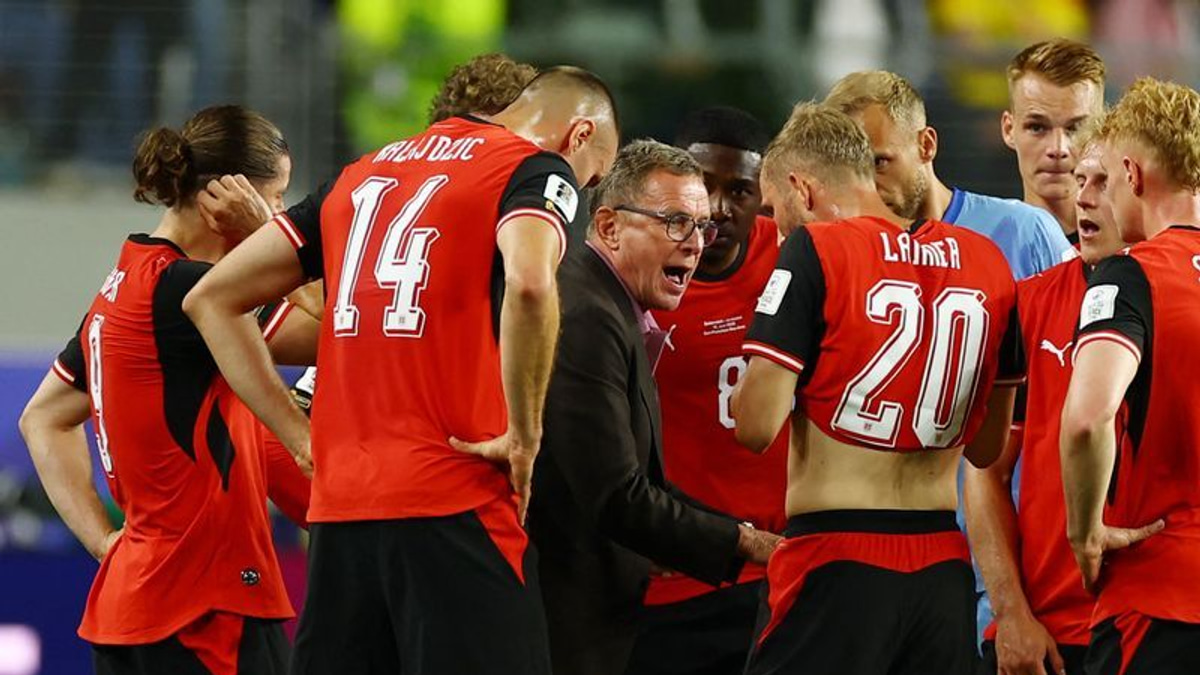 Austria's Rangnick praises World Cup debutants after edging past Jordan