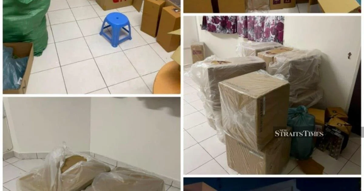 Police Nab Three Foreigners in Johor Baru, Seize Nearly RM770,000 in Smuggled Cigarettes