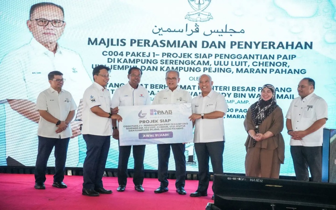 RM11.19 Million Pipe Replacement Completes Maran's Two-Decade Water Crisis