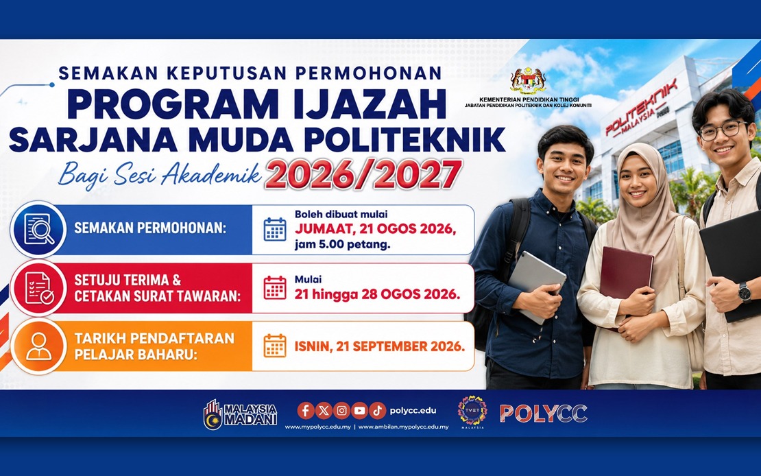 Polytechnic Bachelor's Degree Results Released; Applicants Have Until August 28 to Confirm Places