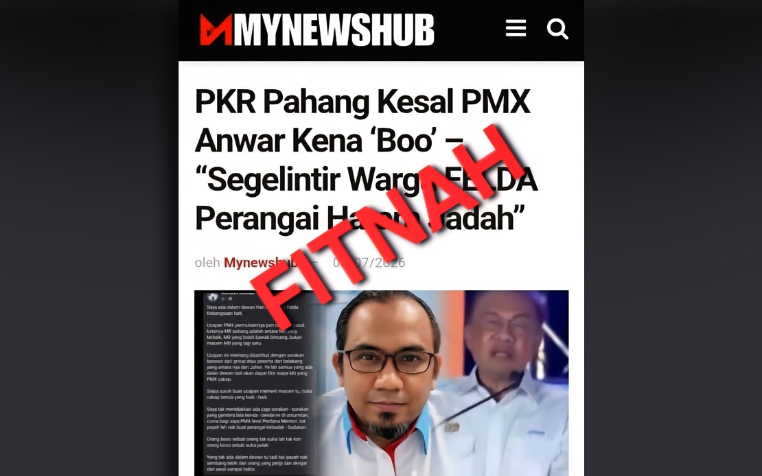 PKR Pahang Denies Report of Anwar Receiving Hostile Reception at FELDA Event