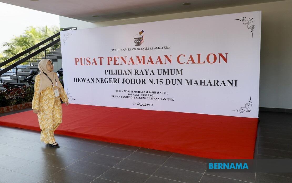 Johor's 16th State Election Officially Launches With Nomination Process Across 56 Centres