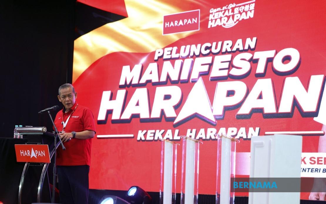 Pakatan Harapan Launches Negeri Sembilan Manifesto Centring on Jobs, Homes and Healthcare