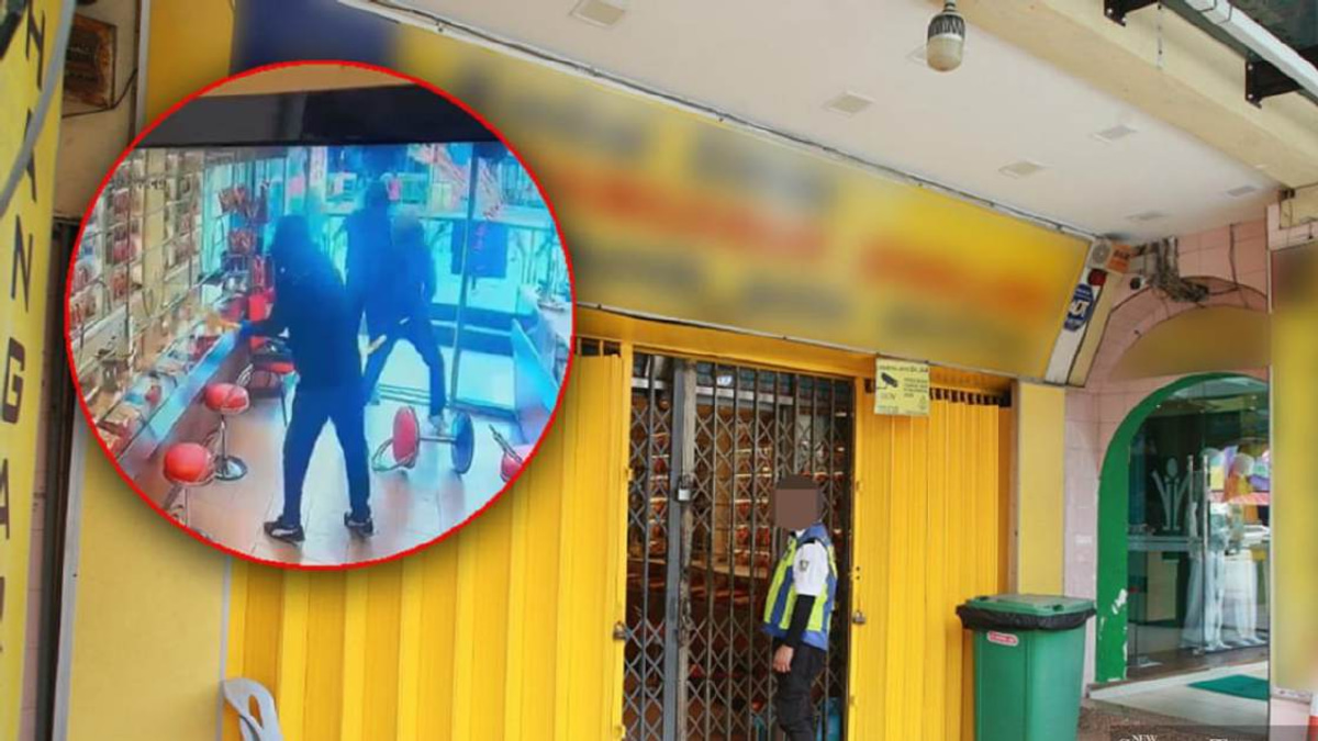 Police Investigate Brazen Attempted Robbery at Klang Goldsmith
