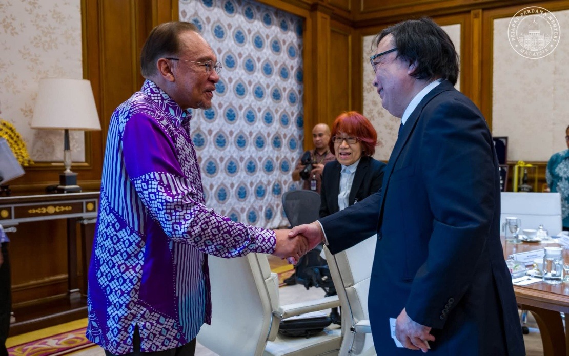 PM Anwar Reinforces Malaysia-Japan Ties During Genron NPO Leader's Visit