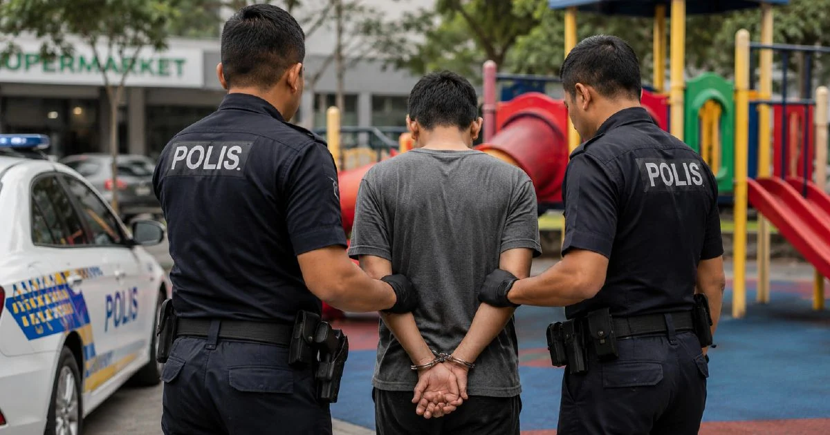 Foreign national arrested following indecent act complaint at Cyberjaya playground