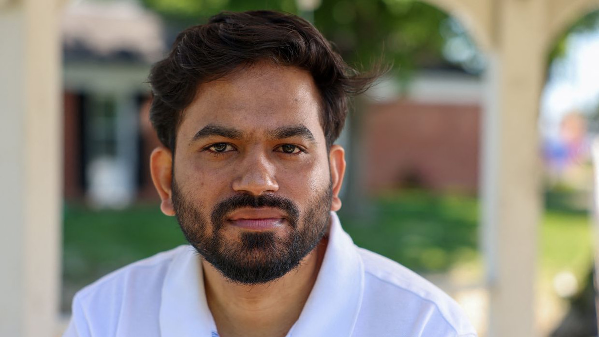 Founder of India's viral 'Cockroach Party' returns to lead street protest