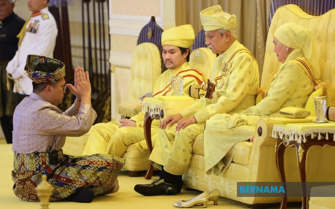 Muhammad Faris Installed as 11th Undang of Sungei Ujong in Negeri Sembilan Ceremony