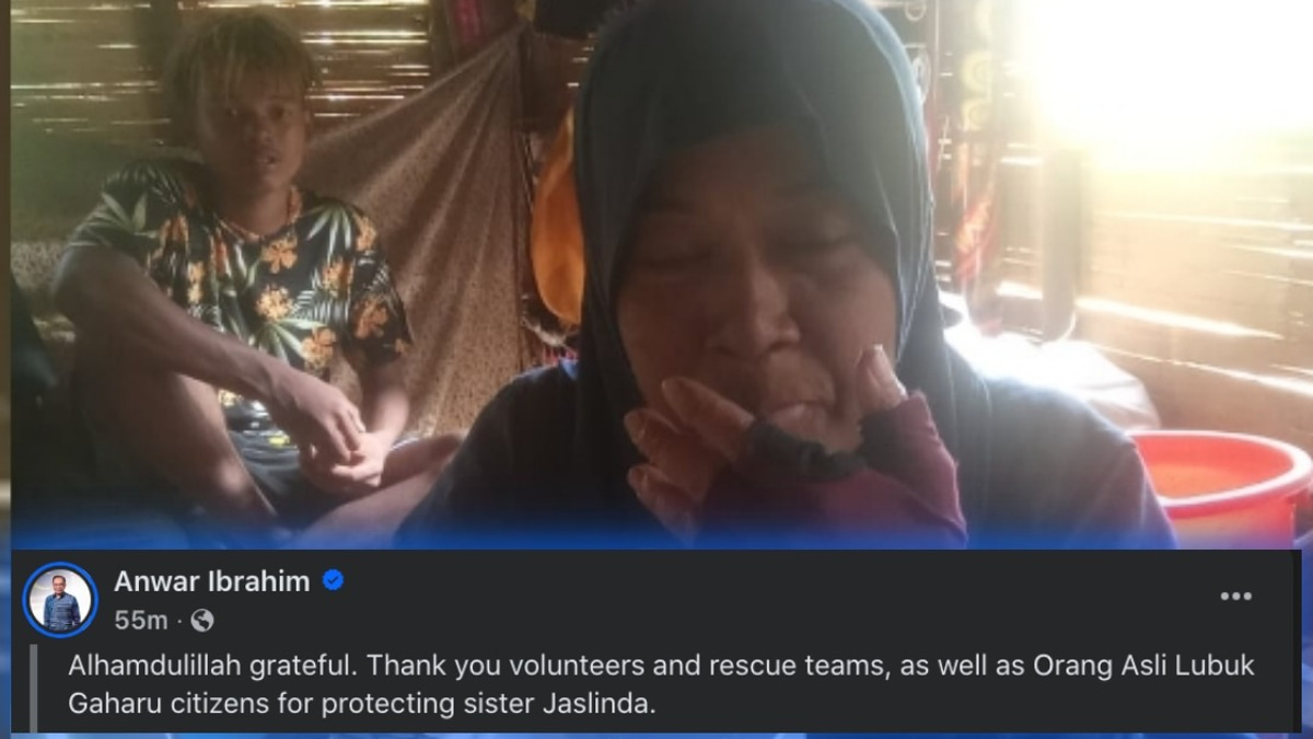Anwar Praises Rescue Teams, Volunteers And Orang Asli Community After Missing Hiker Found Safe