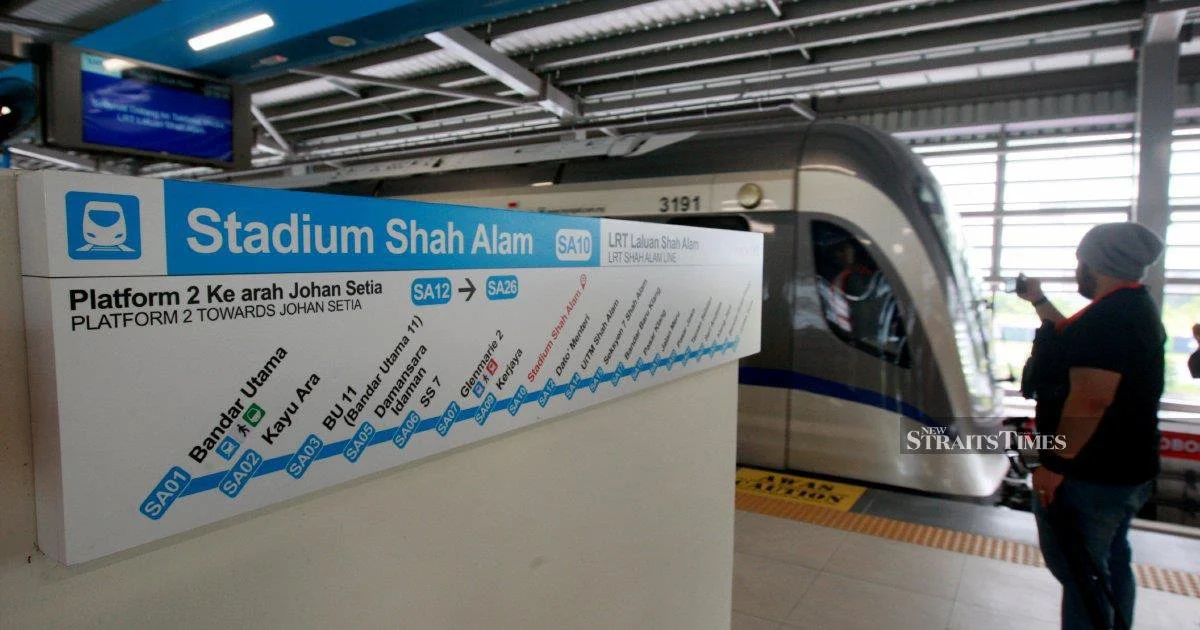 Anwar to Officially Open LRT3 Shah Alam Extension This Sunday