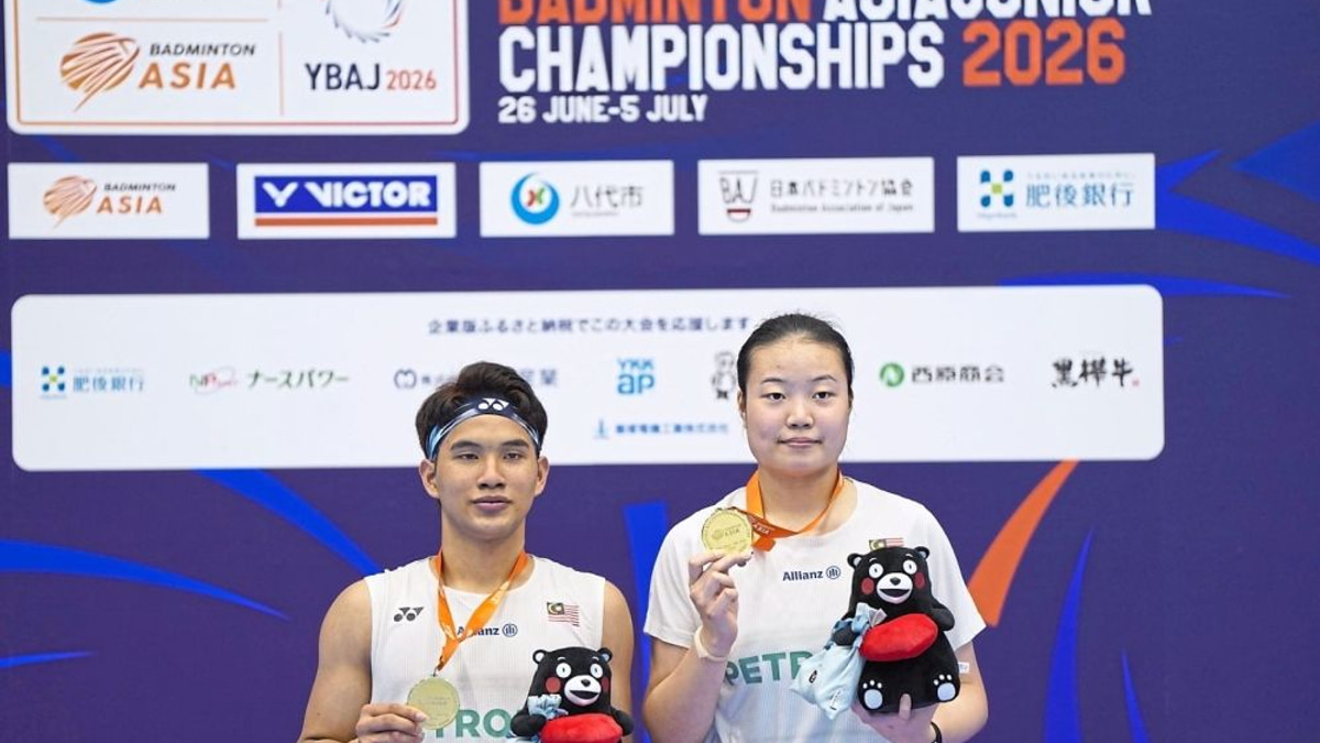 Patience Pays Off as Redzuan-Zi Yu End Malaysia's 19-Year Wait for Asian Junior Mixed Doubles Crown