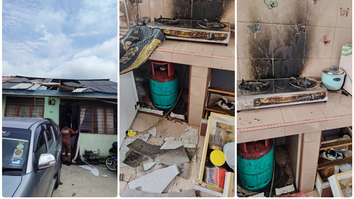 Man Critically Injured in LPG Explosion at Melaka Home