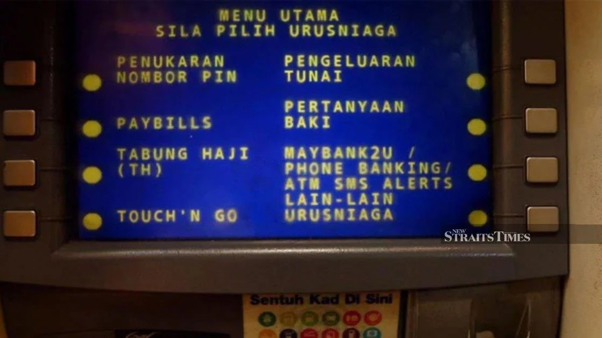 Bank Negara urges customers to report wrongful RM1 ATM charges at own-bank machines