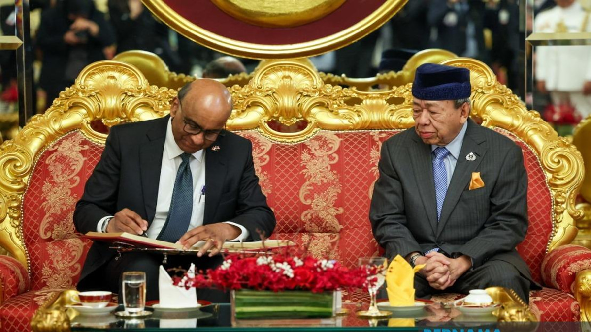 Selangor Sultan Hosts Singapore President in Bilateral Audience