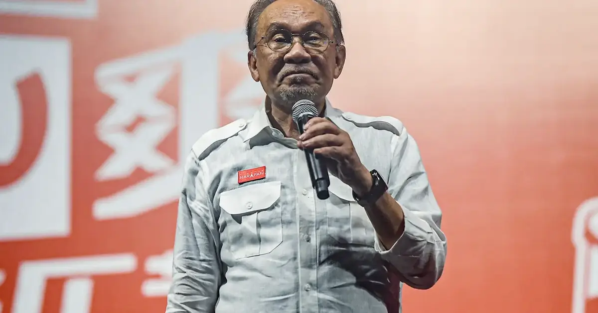 Anwar Calls for Unity as BN Secures Johor State Election Victory
