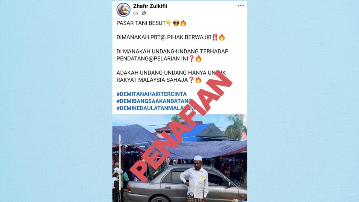 Terengganu FAMA Clarifies Foreign Trader Claims at Besut Markets