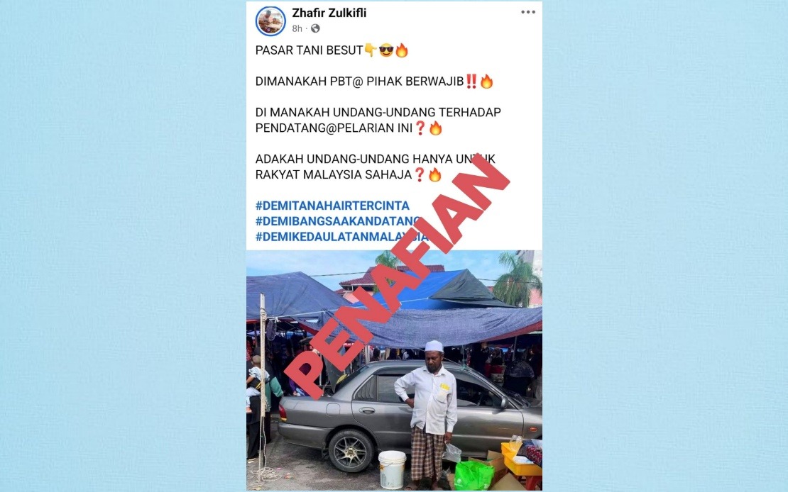 Terengganu FAMA Clarifies Foreign Trader Claims at Besut Markets