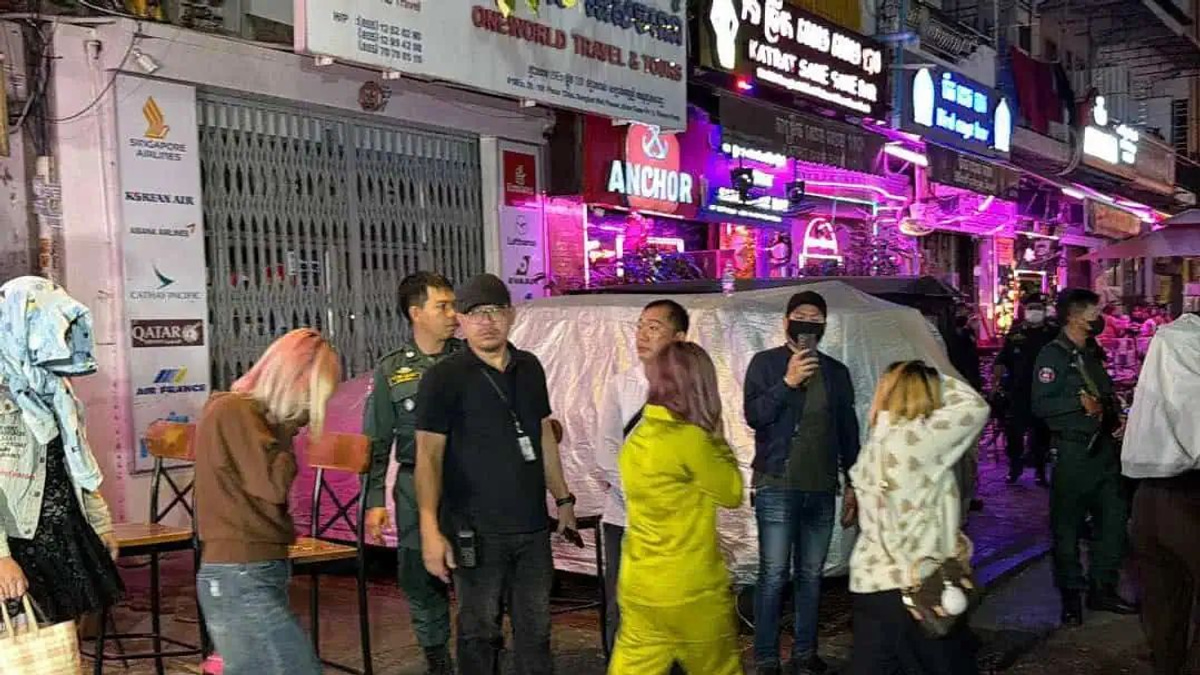 Cambodia rescues 35 trafficking victims in coordinated bar raids