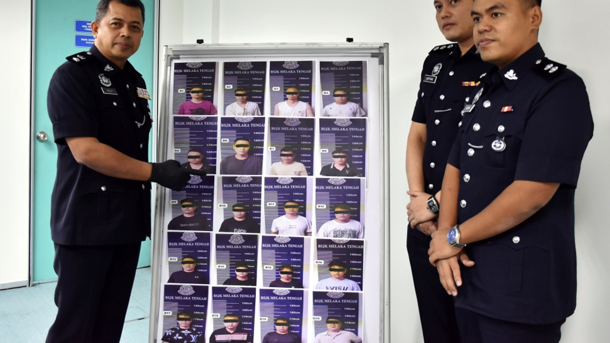 Police Dismantle Investment Fraud Ring: 21 Chinese Nationals Arrested in Melaka Operation