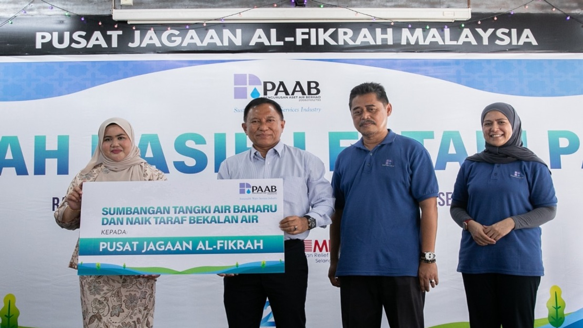 PAAB Invests RM30,000 to Fix Water Supply Crisis at Kajang Elderly Care Centre