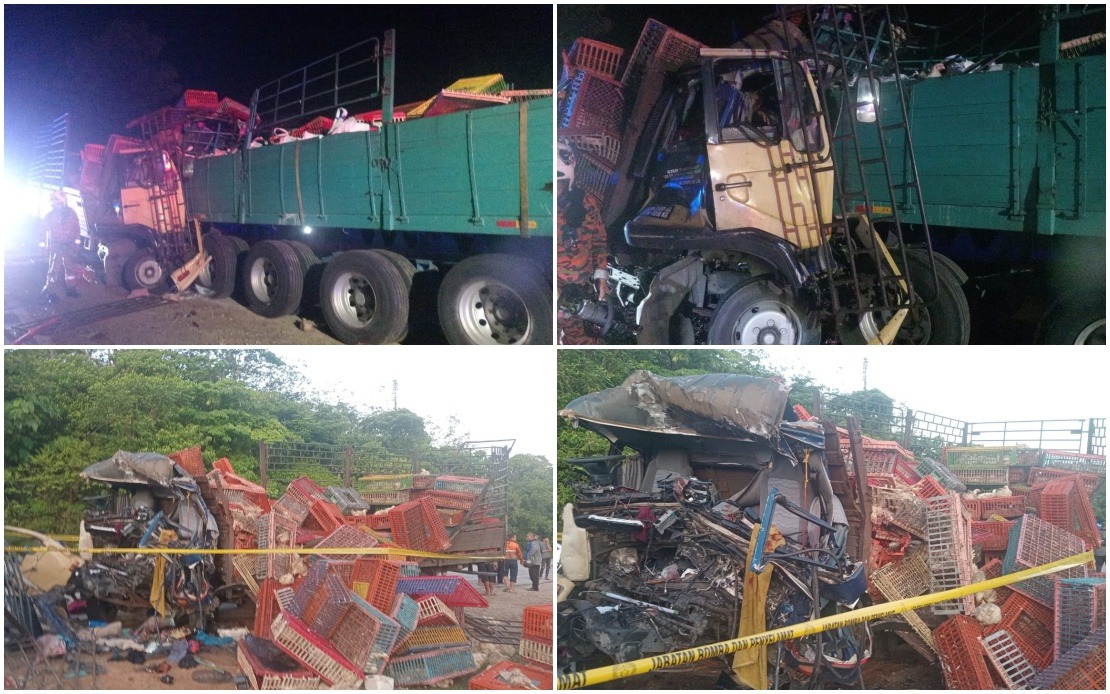 Three Killed in Chicken Lorry Collision on East-West Highway