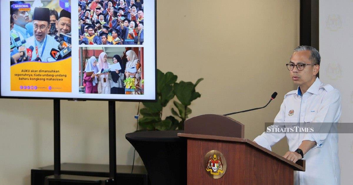 Cabinet Sidesteps Discussion of Anwar's Taiwan Comments, Says Fahmi