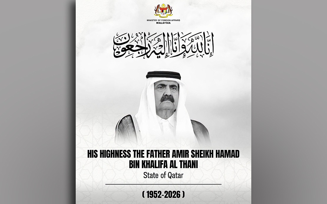 Dr Zambry Represents Malaysia at Qatar's State Mourning for Late Emir