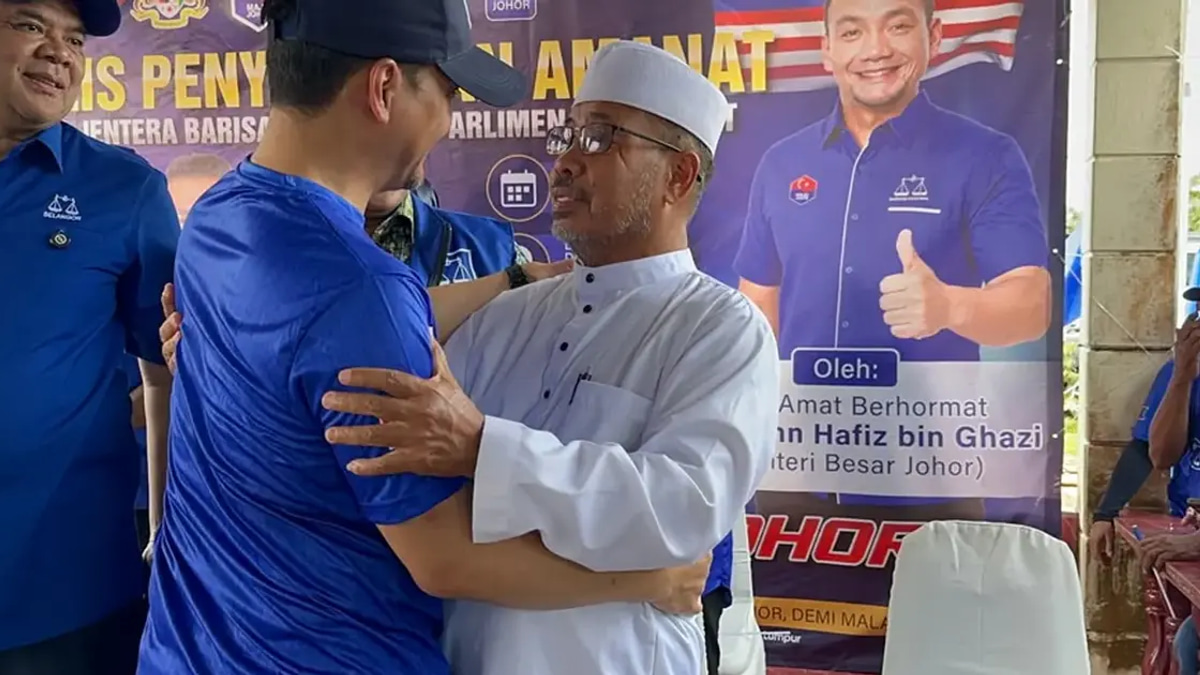 Onn Hafiz 'Touched' as PAS Leaders Attend BN Event in Batu Pahat Despite PN Presence
