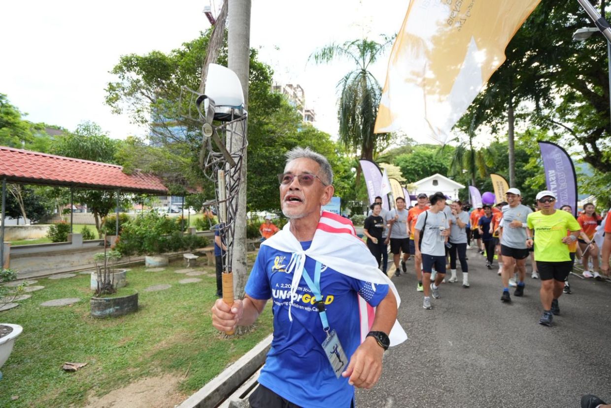 From Grief to Purpose: How a Retired Engineer Ran 2,200km Across Malaysia for Child Cancer Awareness