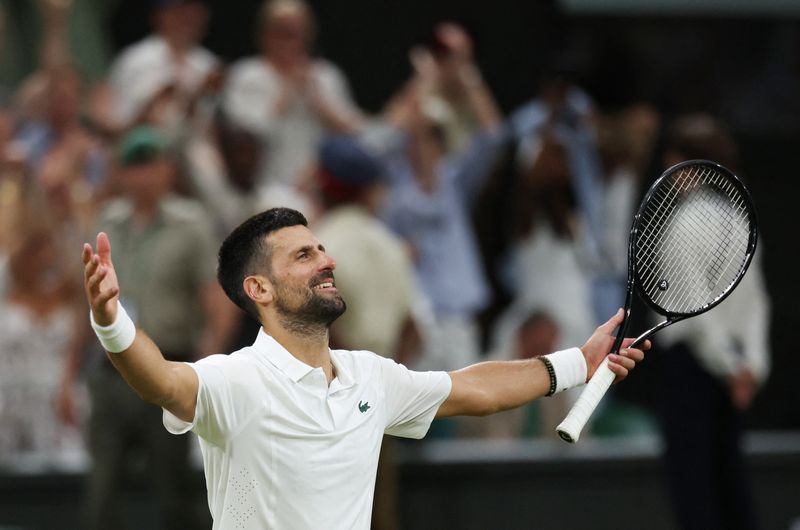 Djokovic's Grit Carries Him to Eighth Straight Wimbledon Semi-Final in Epic Clash