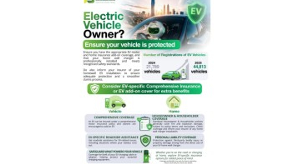 Standard Fire Insurance Covers EV Charger Damage, Says PIAM
