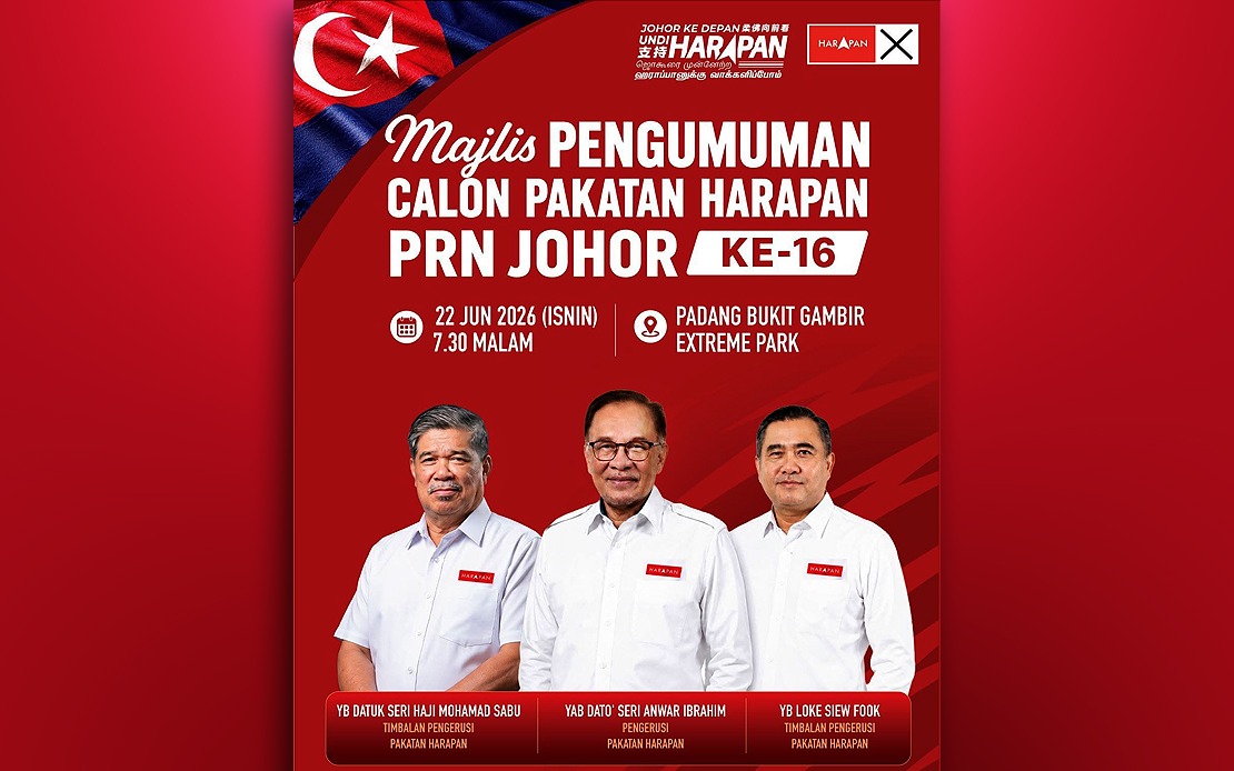 Pakatan Harapan To Unveil Johor Election Manifesto After Nomination Day