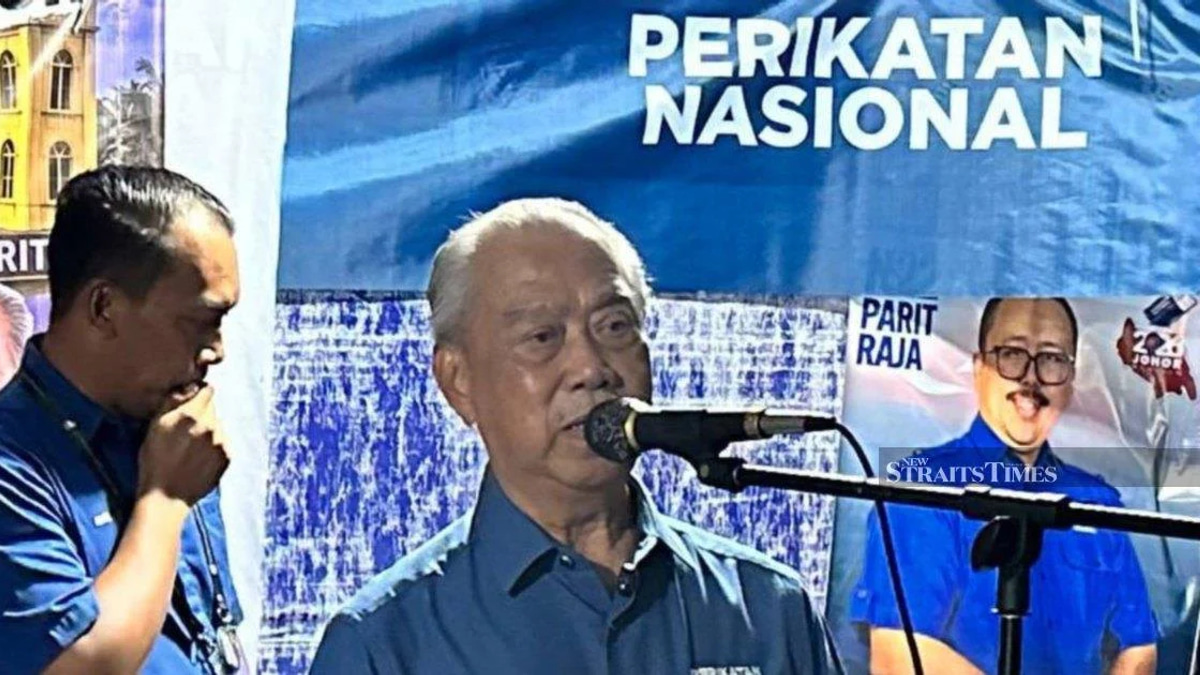 Muhyiddin Admits Perikatan Nasional May Struggle to Form Johor Government