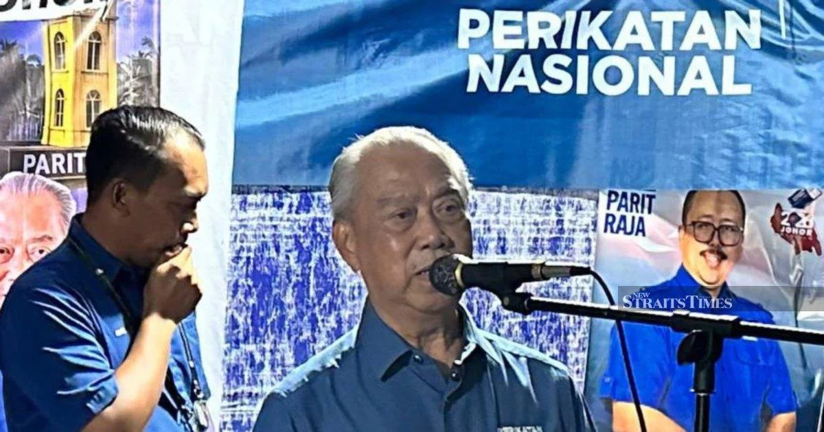 Muhyiddin Admits Perikatan Nasional May Struggle to Form Johor Government
