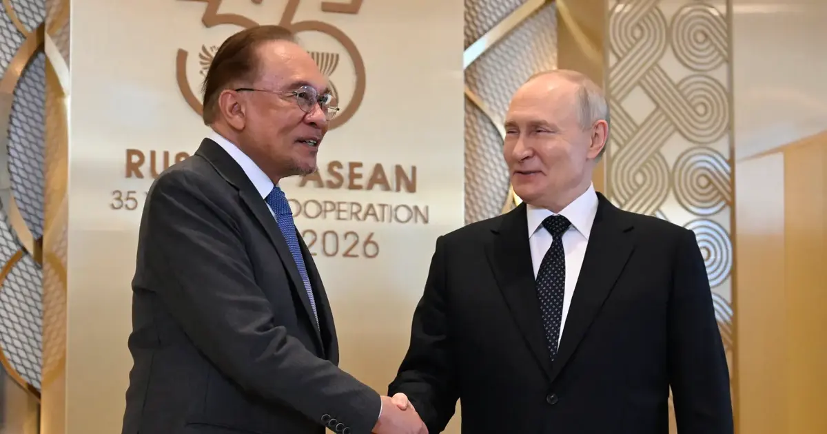 Putin Pledges Long-Term Oil and Gas Supplies to Malaysia Amid Energy Diversification Push