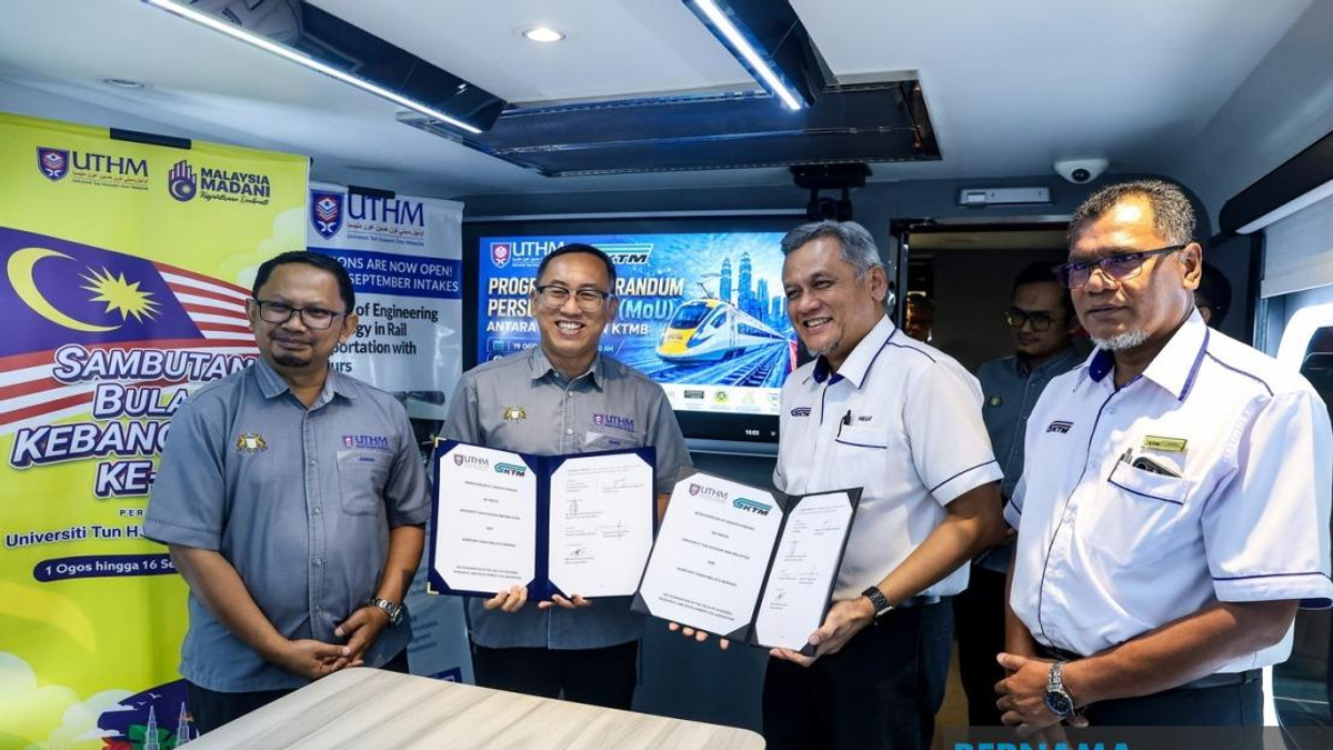 UTHM and KTMB Deepen Rail Sector Partnership Through Three-Year Innovation Deal