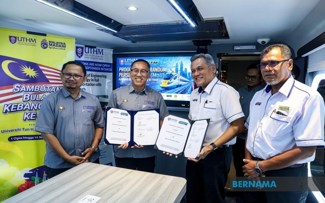 UTHM and KTMB Deepen Rail Sector Partnership Through Three-Year Innovation Deal