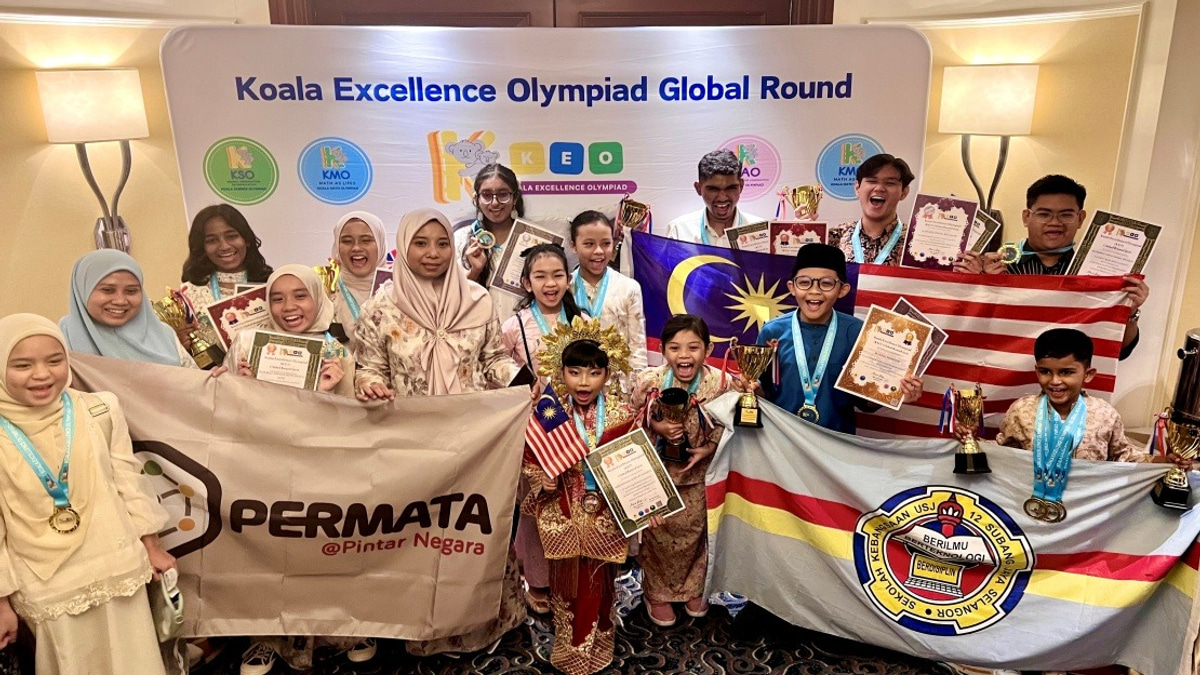 Malaysian Students Excel at International Koala Olympiad, Winning 22 Medals in Macau